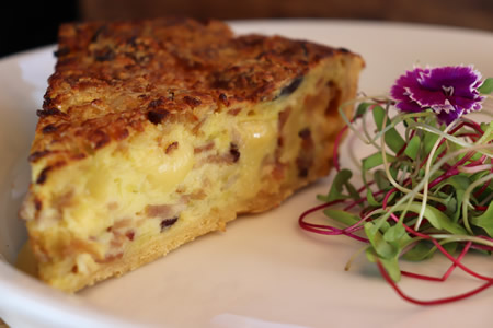 QUICHE PORO Y TOCINO